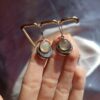 Pendientes Prehnita "CHANDRA" | Optimismo - Imagen 2