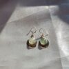 Pendientes Prehnita "CHANDRA" | Optimismo
