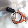 Pulsera Plata macramé | Protección