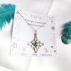 Colgante plata | Nudo de bruja Mineral - Imagen 7