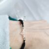 Pulsera plata Macramé | Nudo de bruja - Imagen 3