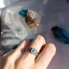 Anillo plata | Símbolo OM - Imagen 2