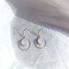 Pendientes Piedra luna "SELENE" | Intuición