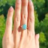 Anillo plata Larimar "OKEANIA" | Armonía - Imagen 2