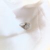 Anillo plata Cuarzo rosa "Lágrima" | Amor