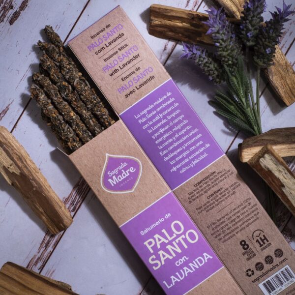 Incienso de Palo Santo con Lavanda - Imagen 2