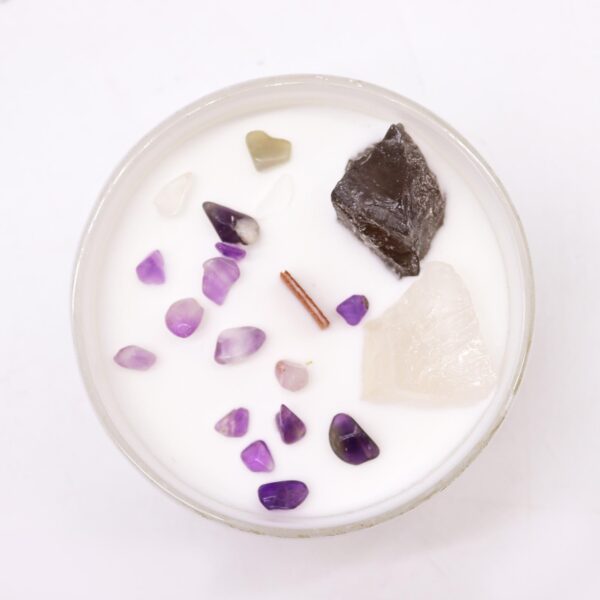 Velas de Cristal de Chakra - Chakra de la Corona - Imagen 5