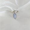 Anillo Plata Calcedonia "KYRA" | Calma
