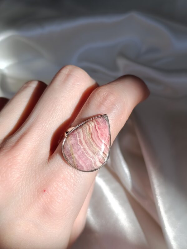 Anillo Plata Rodocrosita | Amor propio - Imagen 2