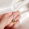 Colgante Plata Ojo de tigre "HECHIZO" | Éxito - Imagen 2