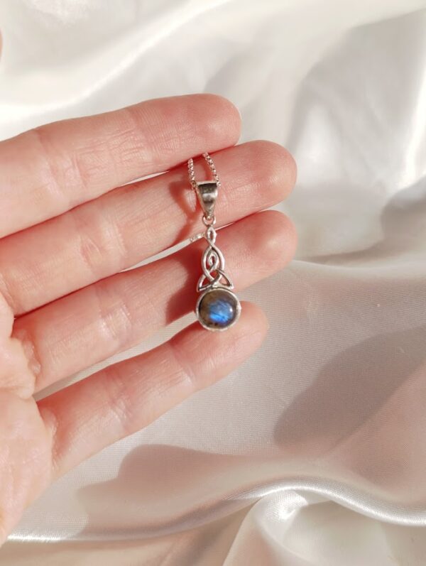 Colgante Plata Labradorita «HECHIZO» | Espiritualidad - Imagen 2
