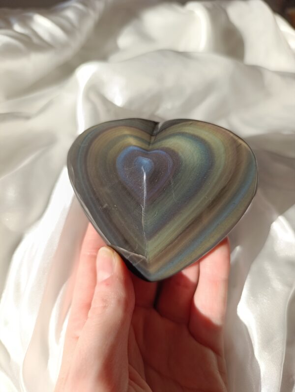 Corazones Obsidiana arcoíris | Protección - Imagen 7