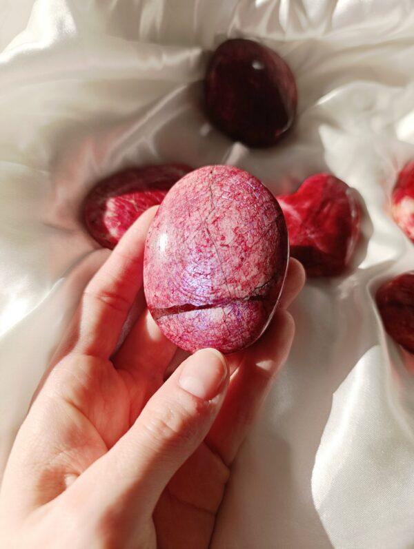 Palm Stone/Corazón Piedra luna roja | Feminidad - Imagen 7