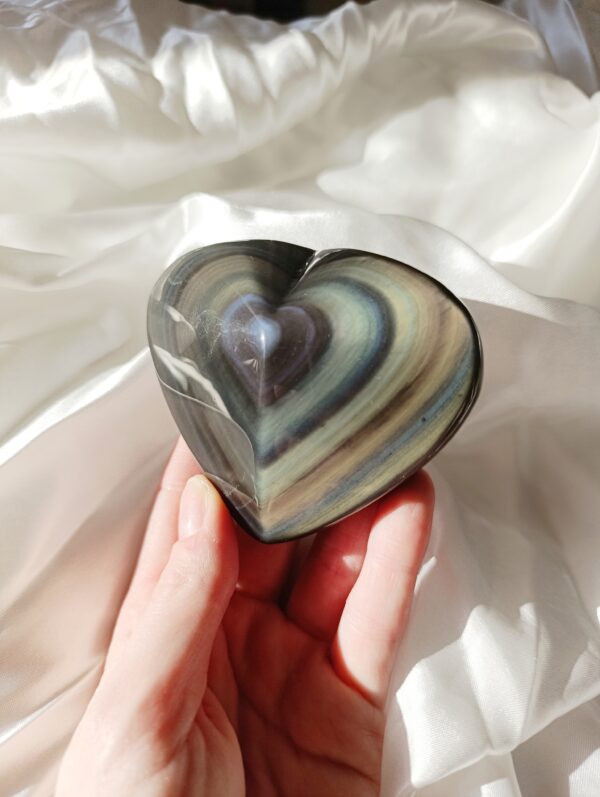 Corazones Obsidiana arcoíris | Protección - Imagen 8