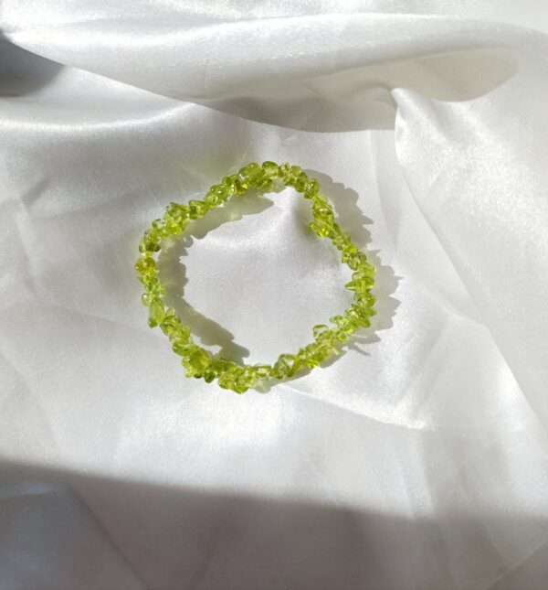 Pulsera Olivino Chips | Confianza