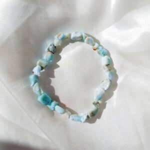 Pulsera irregular Larimar | Serenidad