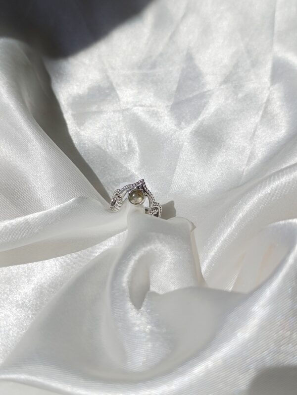 Anillo Plata Labradorita "LYRA" | Conexión