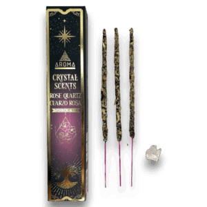 Incienso Cuarzo Rosa AROMA Smudge Kit Incienso Crystal