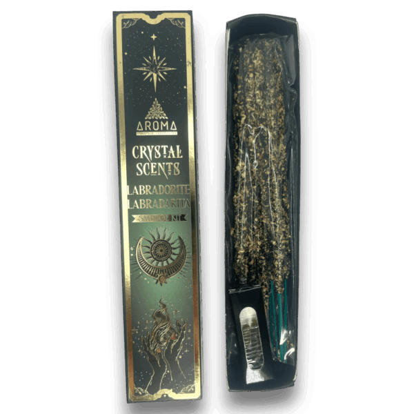 Incienso Labradorita AROMA Smudge Kit Incienso Crystal - Imagen 2