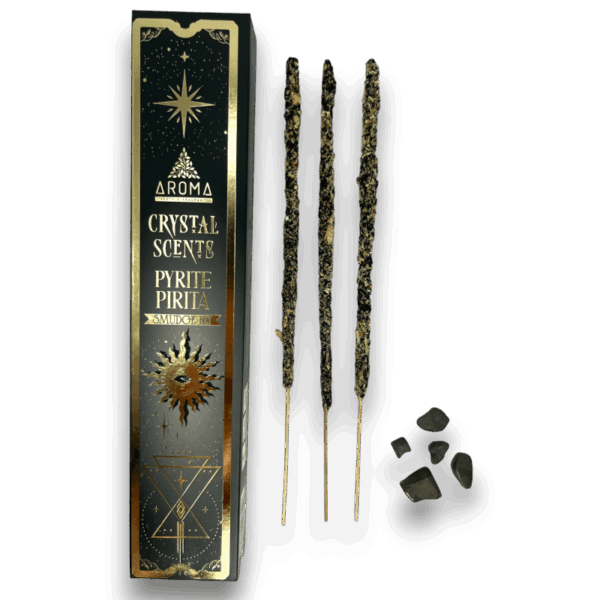 Incienso Pirita AROMA Smudge kit crystal