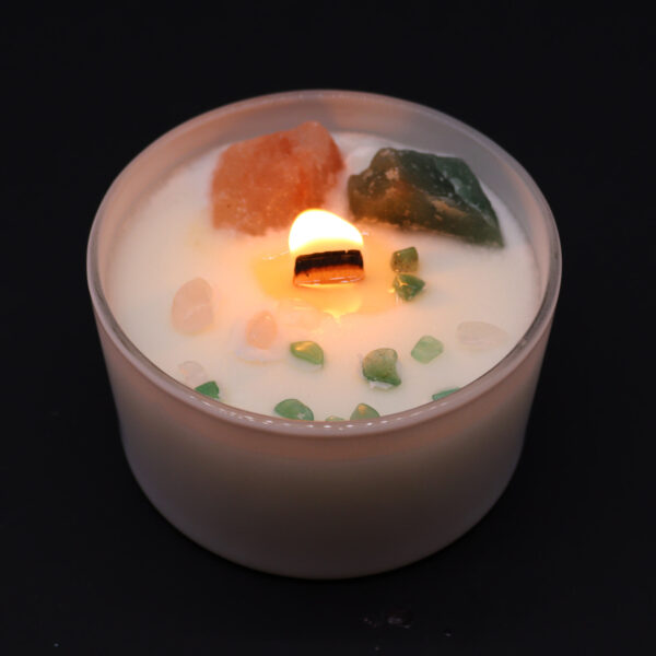 Vela de Cristal de Chakra - Chakra del Corazón - Imagen 2
