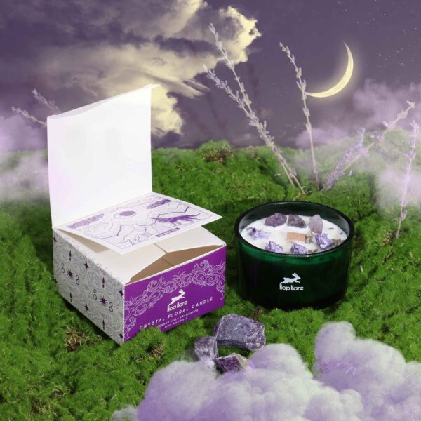 Vela Mágica con Flores y Gemas Hop Hare- La Luna - Imagen 2