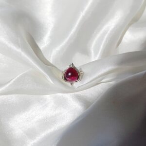 Anillo plata Granate "PIRUS" | Pasión