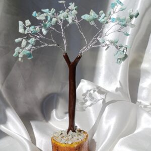 Árbol bonsai Cristales chip Amazonita | Calma