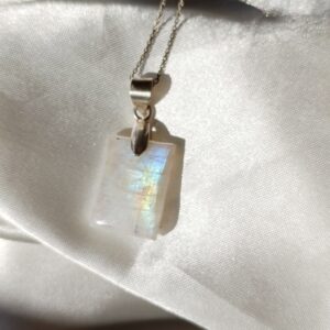 Colgante Plata Piedra luna | Creatividad