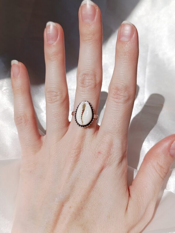 Anillo Plata Concha - Imagen 2