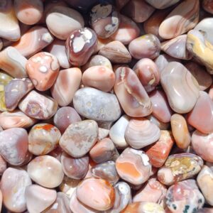 Rodado Ágata rosa Botswana | Alegría