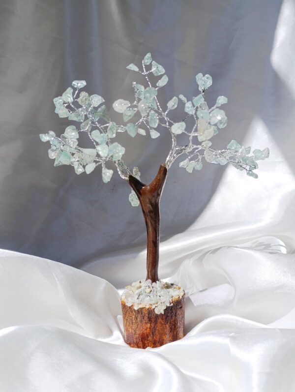 Árbol Bonsai Cristales chip Fluorita | Concentración