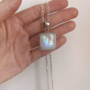 Colgante plata Piedra luna | Feminidad