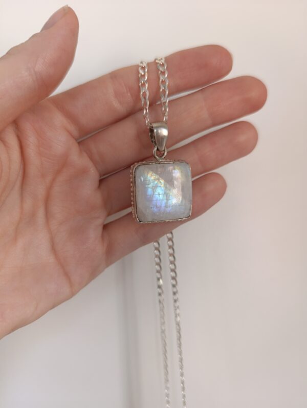 Colgante plata Piedra luna | Feminidad