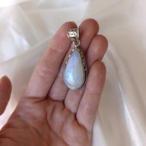 Colgante plata Piedra luna | Feminidad