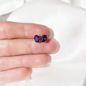 Pendientes plata Amatista | Transformación