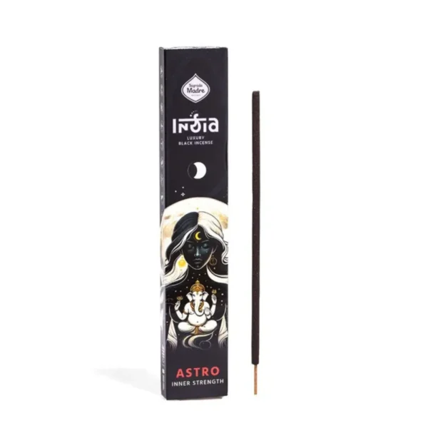 Incienso India Black Astro Sagrada Madre Fuerza Interior