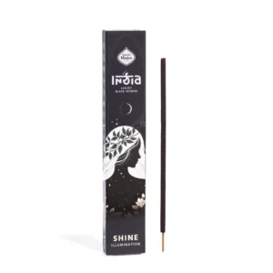 Incienso India Black Brillo Sagrada Madre Shine Iluminación