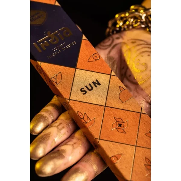 Incienso India Masala Sol Fuerza y Energía Sagrada Madre - Luxury Masala Incense - Imagen 2