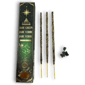 Incienso Jade Verde AROMA Smudge Kit Incienso Crystal