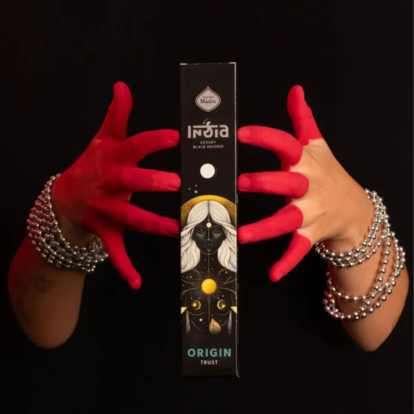 Incienso India Black Origin Sagrada Madre Origen Confianza - Imagen 2