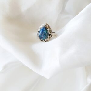 Anillo plata Azurita "LAHAB" | Superación