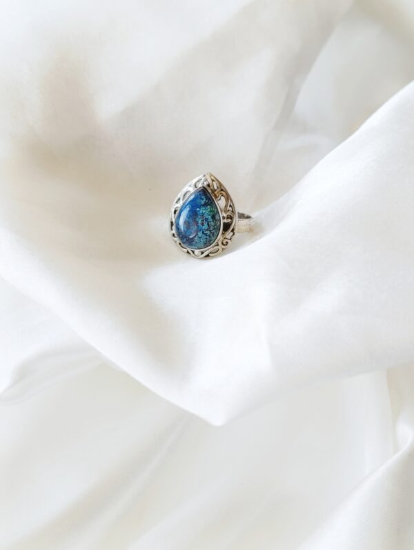 Anillo plata Azurita "LAHAB" | Superación