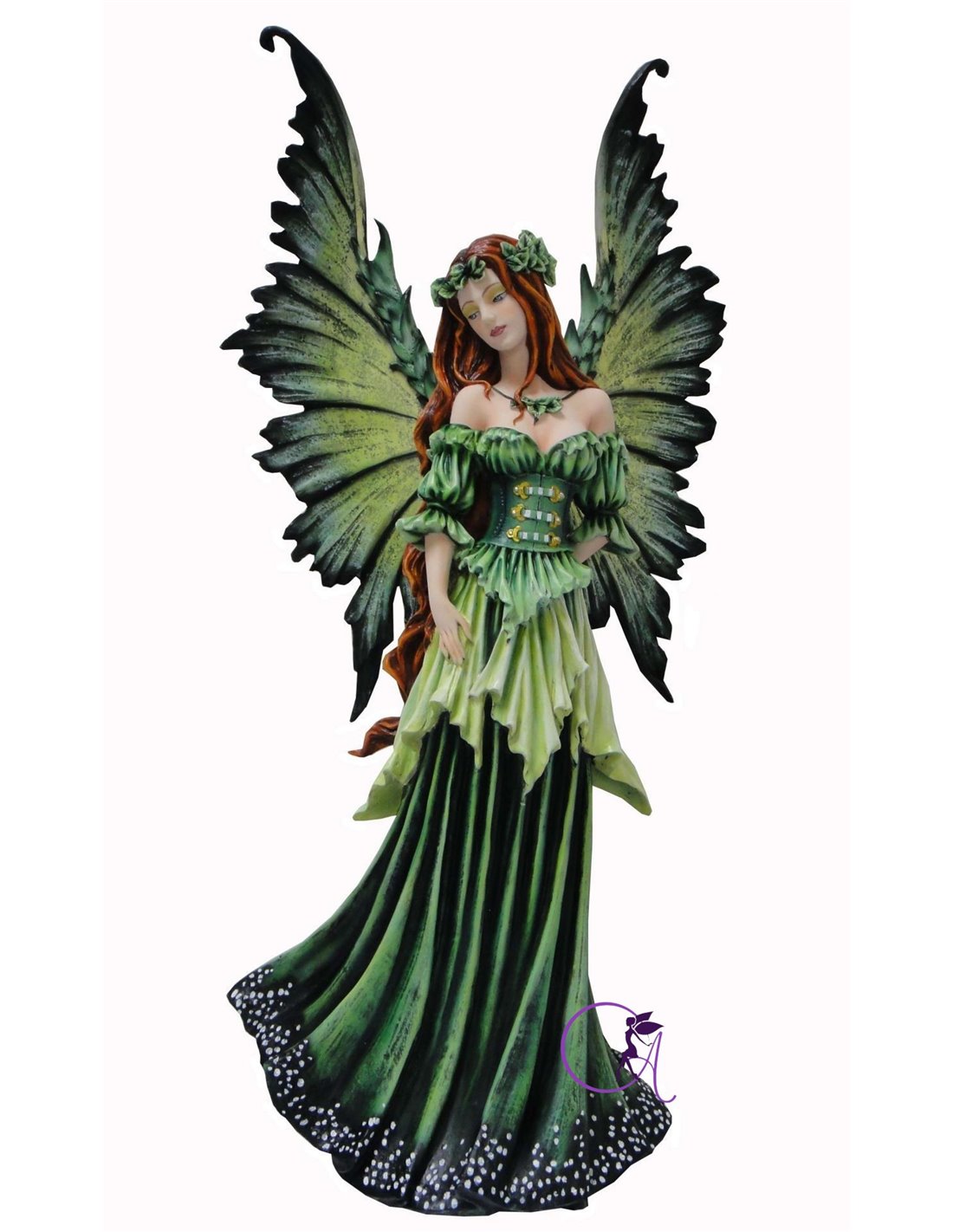 Hada Lady Forest | Elegancia Verde y Encanto Natural by Amy Brown